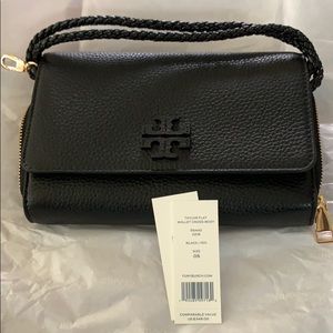 Tory Burch Taylor flat wallet cross-body